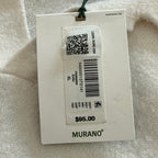 Murano Sweater Men's XL In the Ferns Collection Fuzzy Johnny Sweater Ecru
