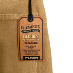 Daniel Cremieux Corduroy Pants Men's 36"x36" Straight Fit Stretch Wheat