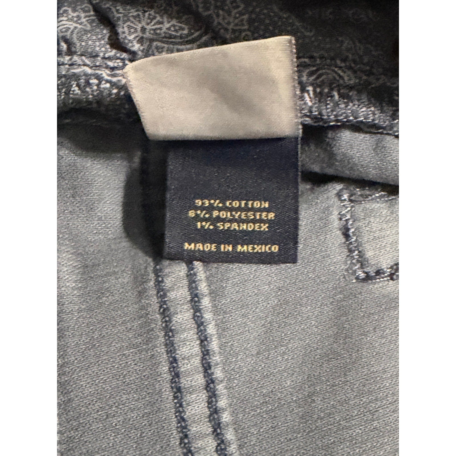 Daniel Cremieux Corduroy Pants Men's 38"x32" Straight Fit Stretch Gray