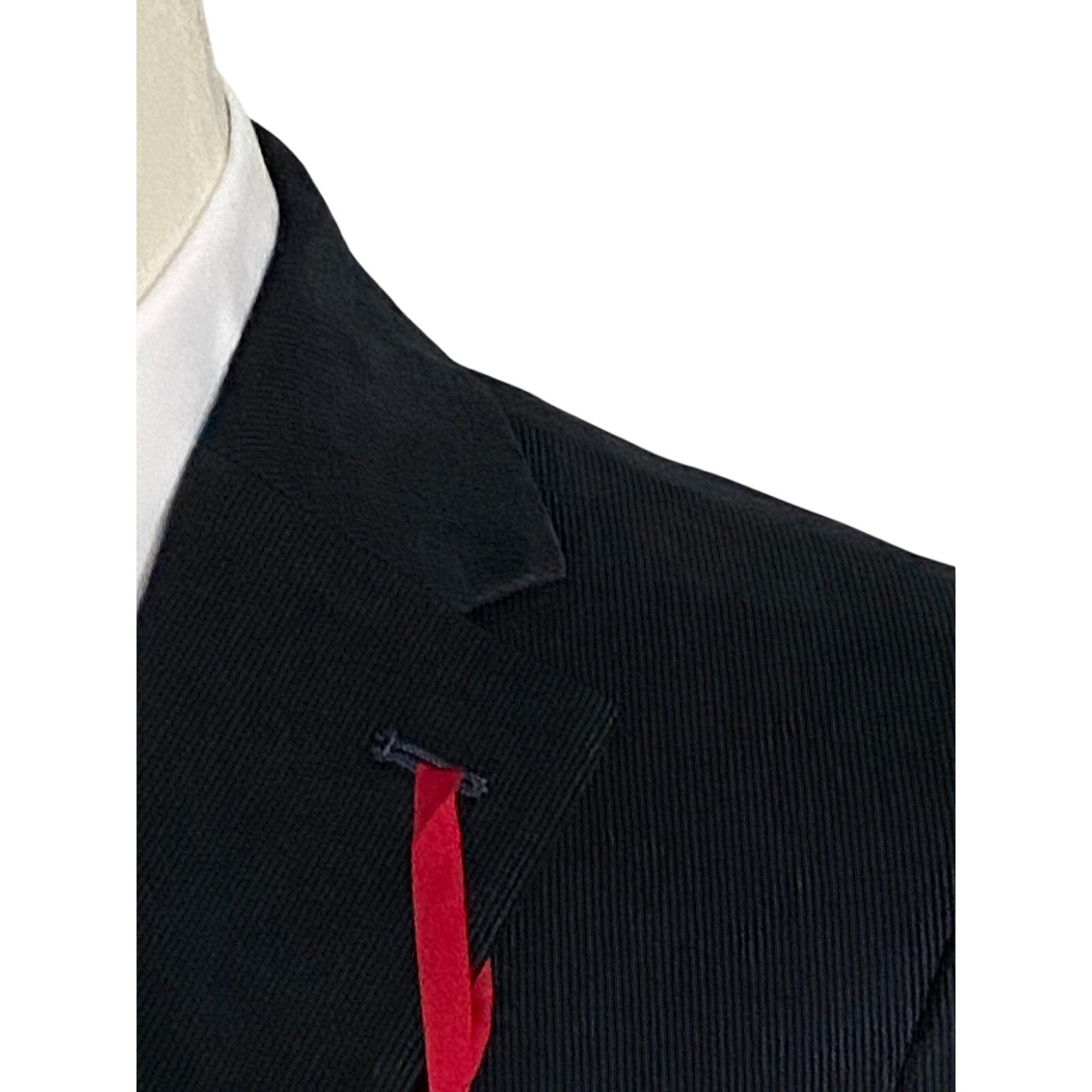 Tommy Hilfiger Sport Coat Men's 38 Short Conrad Navy Blue Corduroy