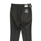 Daniel Cremieux Dress Pant Men's 30R Traveler Raw Hem Comfort Waist Charcoal