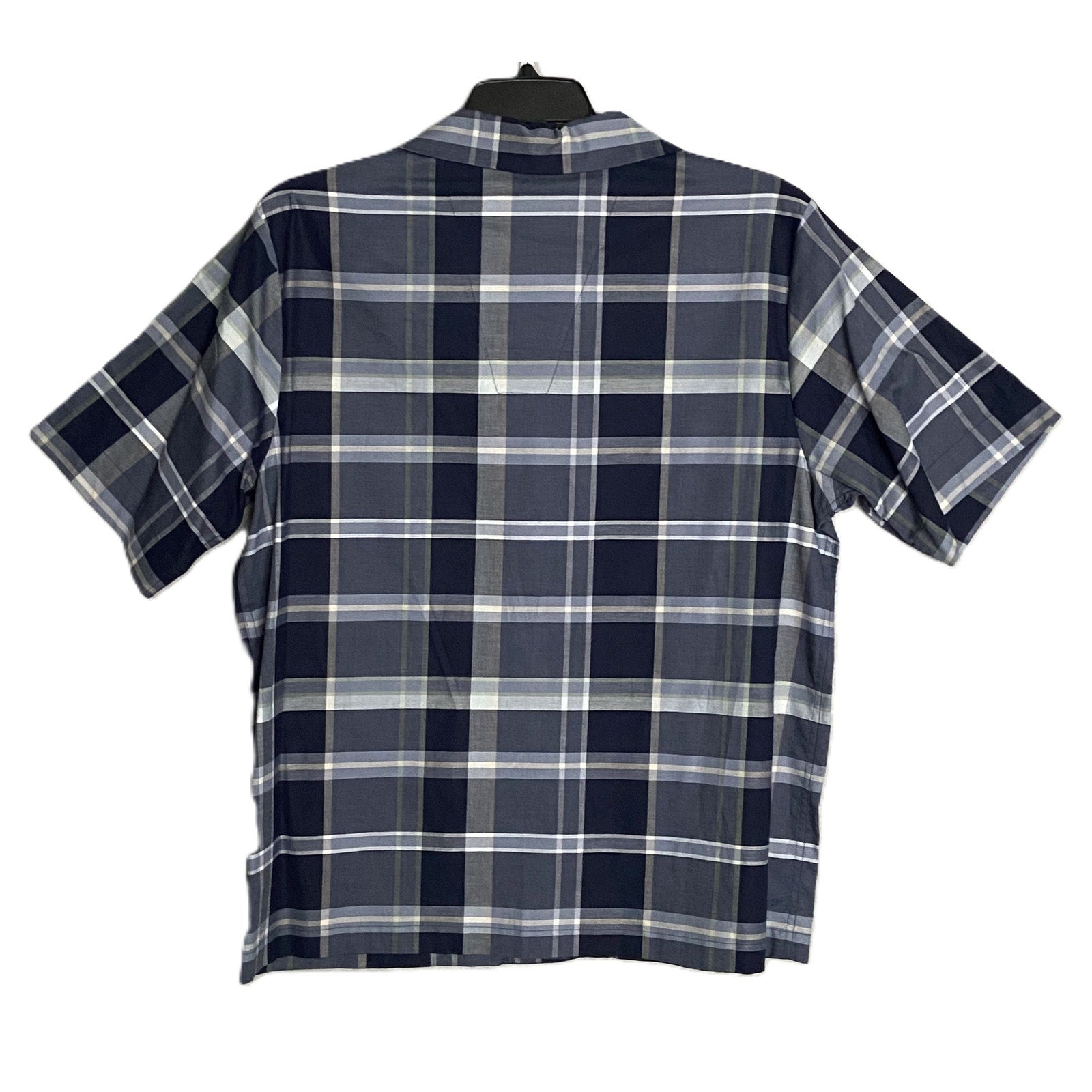 Hart Schaffner Marx Sleepwear Men's Medium Pajama Set Blue Plaid