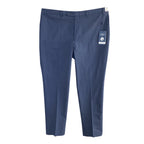 Hart Schaffner Marx Pant Men's 40x30 Dress Pant Platinum New York Fit Blue