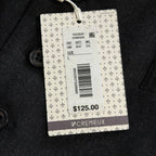 Daniel Cremieux Suit Vest Men's Large Italian Fabric Wool Blend Charcoal