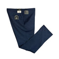 Daniel Cremieux Dress Pant Men's 46R Traveler Raw Hem Comfort Waist Blue