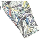 Tommy Bahama Shirt Men's XL "Barbados Breeze Stretch" Vines Linen Blend