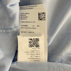 Boss Dress Shirt Men's Medium 15.5 32/33 Sharp Fit Long Sleeve Cotton Blue