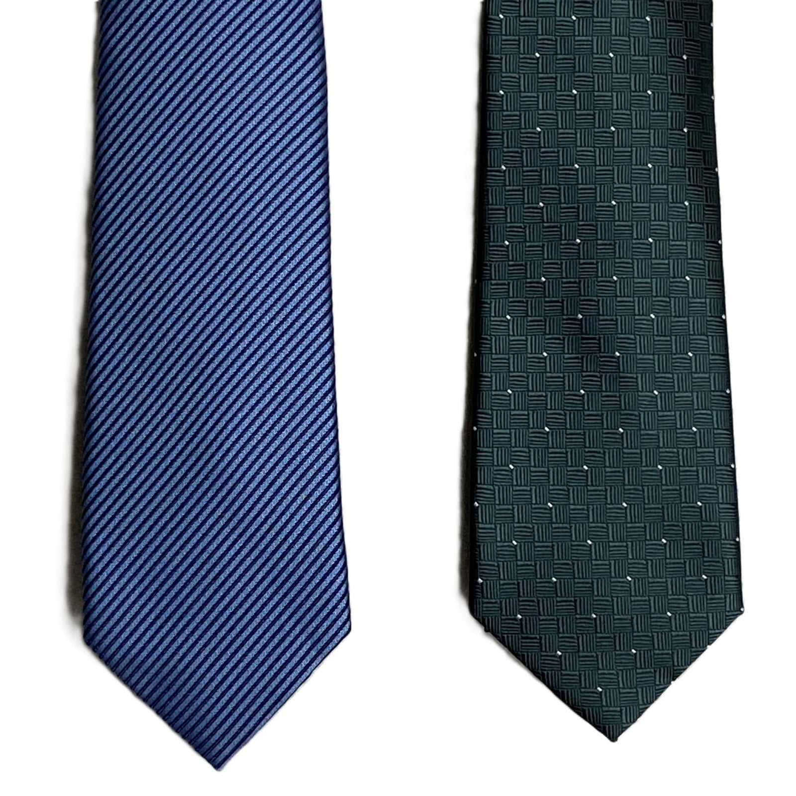 Alfani Tie Lot of 2 Classic Width and Length Neal Stripe & Brookes Mini