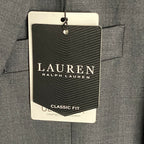 Lauren Ralph Lauren Men's 43L Ultraflex Classic Fit Wool Suit jacket Grey