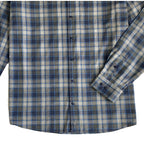 Johnnie-O Shirt Men's XXL Long Sleeve Button-Down Shirt Heather Gray Check