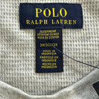 Polo Ralph Lauren Sleepwear Men's 3X Crew Neck Long Sleeve Knit Shirt Grey