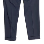 Polo Ralph Lauren Pants Men's 38"x34" Dress Pants Twill Wool Blend Navy Blue