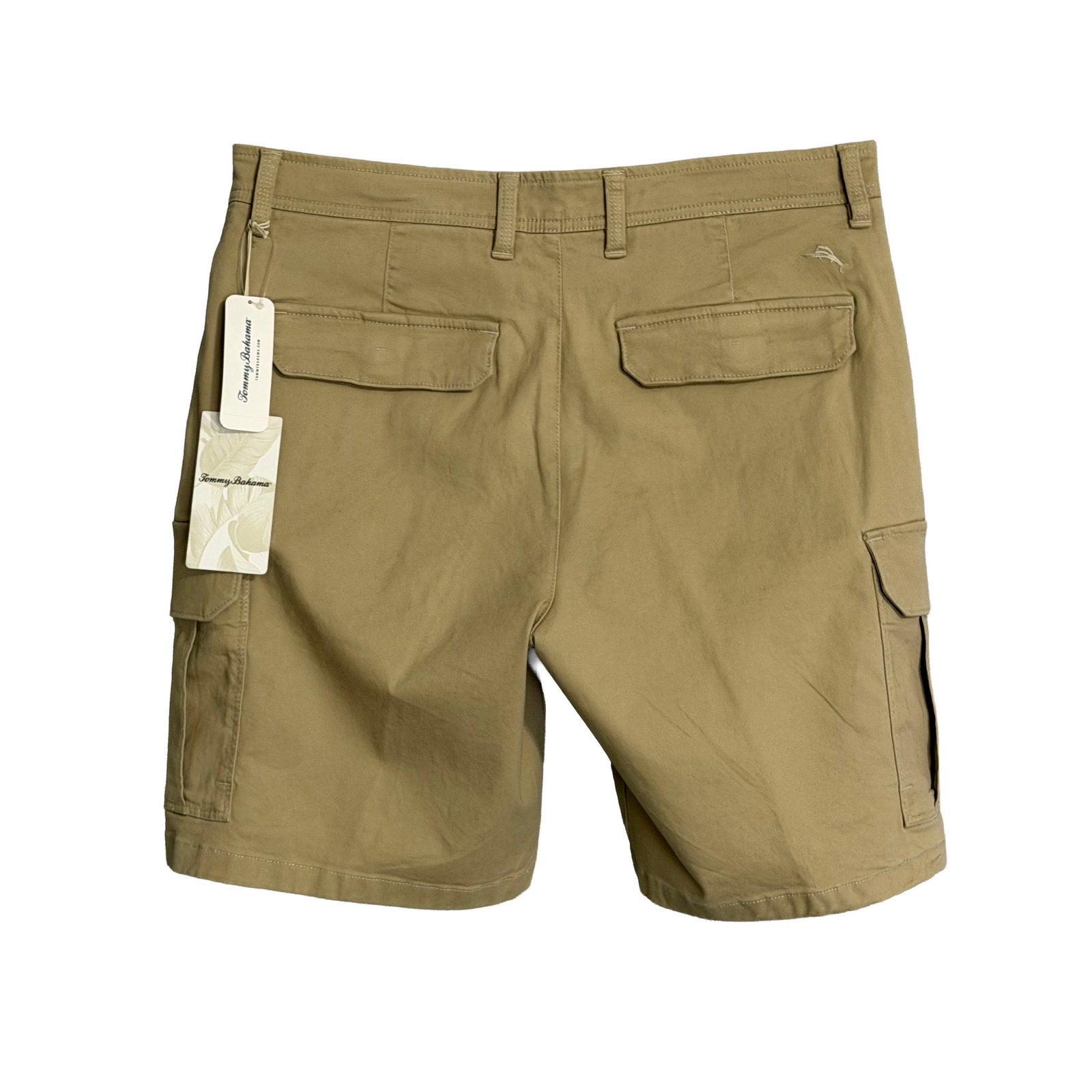Tommy Bahama Cargo Shorts Men's 32"x9" "Cabo Coast Cargo" Stone Khaki