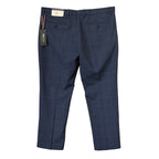 Tommy Hilfiger Dress Pants Men's 38"x29" THFlex Tate Stretch Blue Check