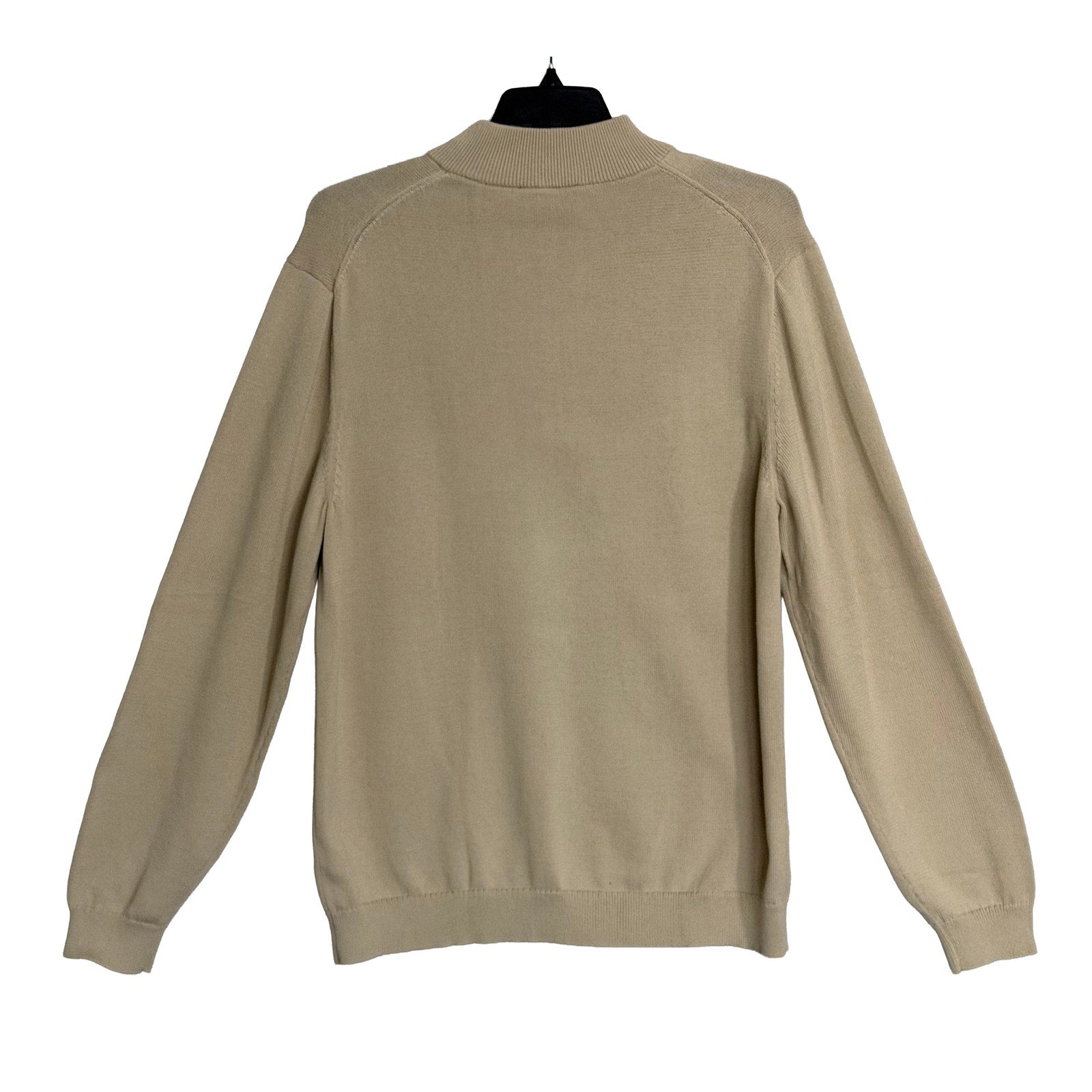 Rhone 1/4 Zip Pullover Men's XL Commuter Sweater Mock Neck Bone