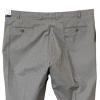 Hart Schaffner Marx Pant Men's 42"x30" Dress Pant Platinum New York Fit Gray