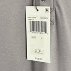 Michael Kors Polo Shirt Hoodie Men's Large Pima Cotton Stretch Taupe