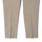 Hart Schaffner Marx Pant Men's 40x30 Dress Pant Platinum New York Fit Beige