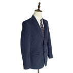 Tommy Hilfiger Sport Coat Men's 40 Long TH Flex Corduroy Lined Conrad Blue