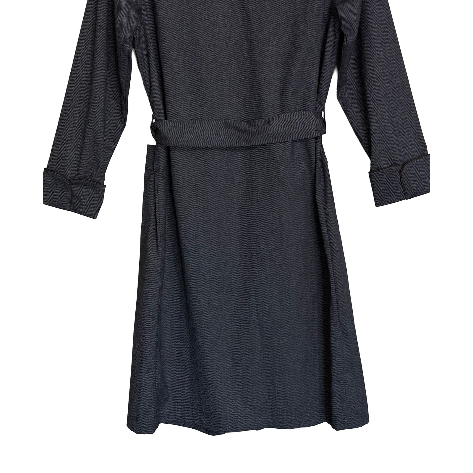 Hart Schaffner Marx Robe Men's Small/Medium Shawl Collar Long Sleeve Blue