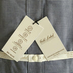 Roundtree & Yorke Shirt Big & Tall Men's 18.5 36/37 Dress Shirt Navy Blue