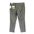 Perry Ellis Portfolio Pants Men's 38"x32" Slim Fit Dress Pant Chiseled Stone