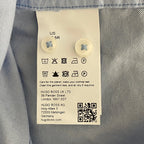 Boss Dress Shirt Men's Medium 15.5 32/33 Sharp Fit Long Sleeve Cotton Blue