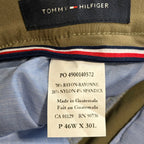 Tommy Hilfiger Dress Pants Men's 46"x30" THFlex Tate Stretch Waistband Sage