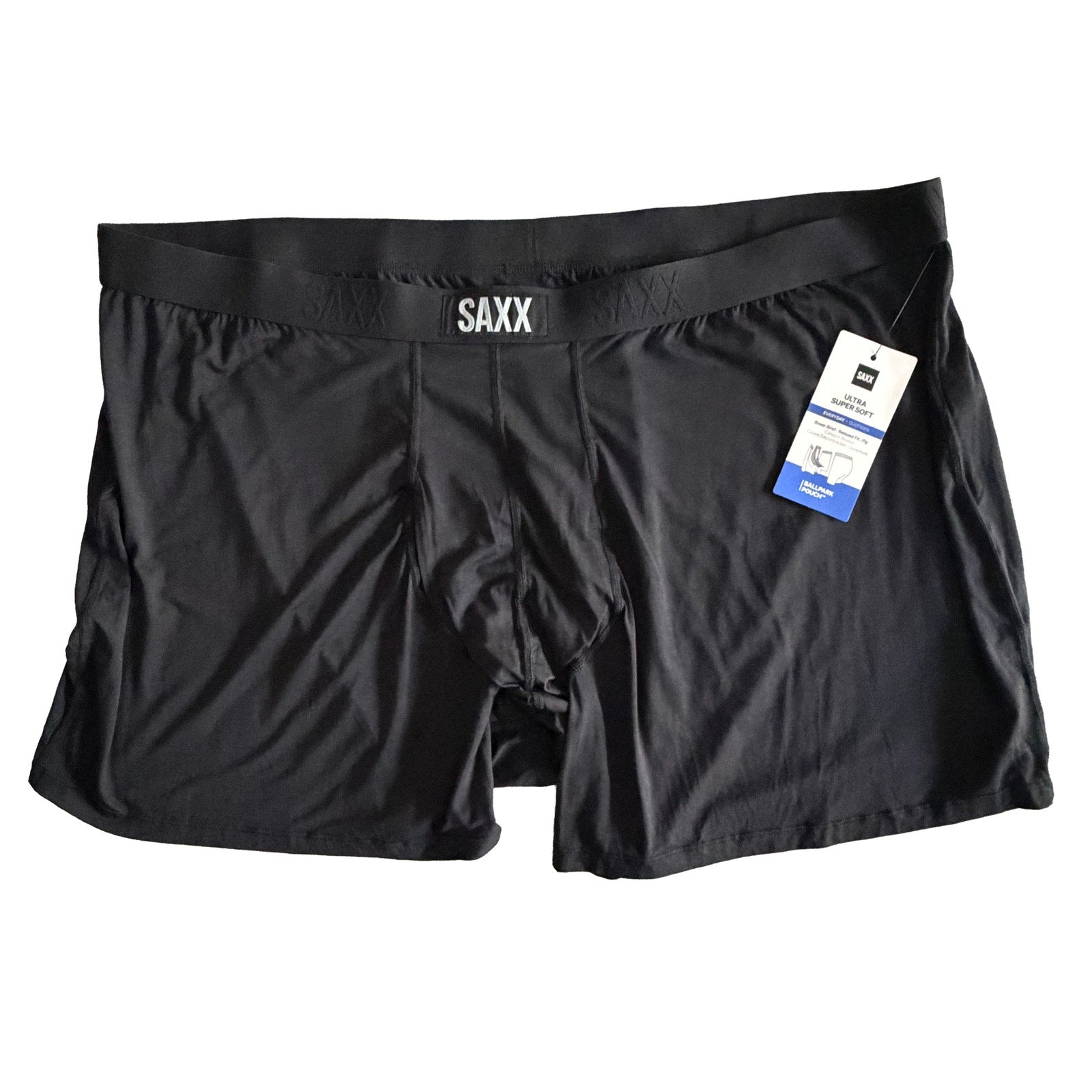 Saxx Boxer Briefs w/Fly Lot of 5 Men's 4XL Ballpark Pouch Fly Multicolor