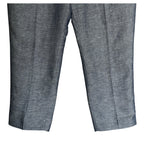 Perry Ellis Portfolio Pants Men's 42"x30" Modern Fit Linen Blend Blueprint