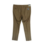 Daniel Cremieux Dress Pant Men's 46R Traveler Raw Hem Comfort Waist Tan