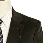 Nautica Sport Coat Men's 38 Regular Corduroy Modern Fit Stretch Dark Olive