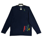 Polo Ralph Lauren T-Shirt Men's XL Crew Neck Long Sleeve Blue