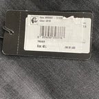 Armani Exchange Dress Pant Men's 40W Flat Front Raw Hem Stretch Wool Gray