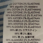 Michael Kors Dress Shirt Men's 2XL Slim Fit Long Sleeve Blue Pinstripe