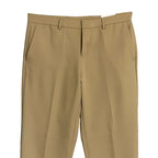 Perry Ellis Portfolio Pants Men's 33"x32" Modern Fit Dress Pants Stretch Tan