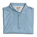 Johnnie-O Polo Shirt Men's 4XLT Big & Tall Short Sleeve Stretch Blue Geo