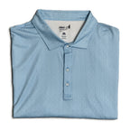 Johnnie-O Polo Shirt Men's 4XLT Big & Tall Short Sleeve Stretch Blue Geo