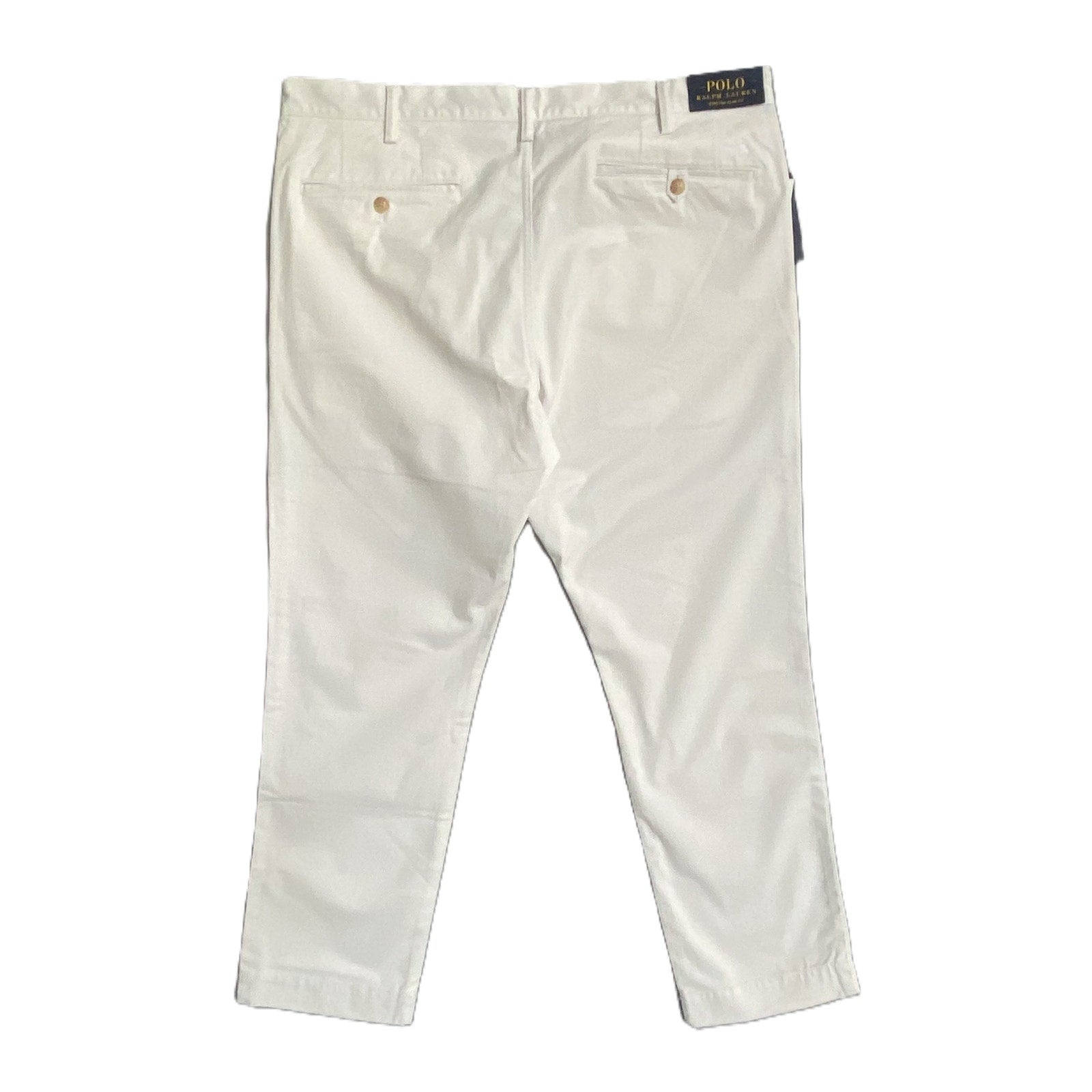 Polo Ralph Lauren Pants Men's 38"x30" Chino Stretch Slim Fit White