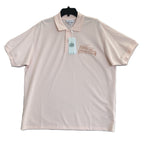 Lacoste Polo Shirt Men's XXL Classic Fit Short Sleeve Cotton Pink
