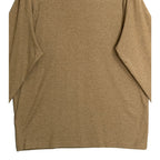 Daniel Cremieux Mock Neck Shirt Signature Solid Interlock Men's XL Brown