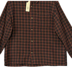 BDG Flannel Shirt Men's XL Long Sleeve Button Up Red Black Gingham