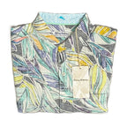 Tommy Bahama Shirt Men's XL "Barbados Breeze Stretch" Vines Linen Blend