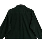 Peter Millar Cotton Cashmere Corduroy Sport Shirt Men's XXL Deep Verdant