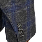 Michael Kors Sport Coat Men's 44 Reg Classic Fit Wool Blend Charcoal/Navy NEW