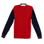 Polo Ralph Lauren Sleepwear Men's Small Crew Neck Long Sleeve Shirt Red Blue