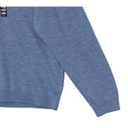 Hart Schaffner Marx Sweater Men's 3XB Big & Tall V-Neck Merino Wool Lt Blue