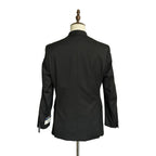 IZOD Suit Coat Men's 38 Long Suit Jacket Isaac Stretch Solid Black