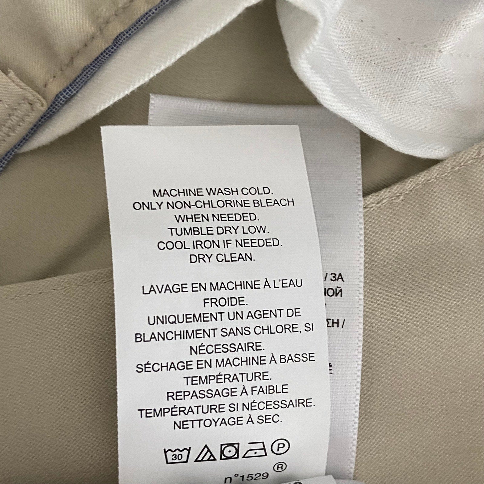 Polo Ralph Lauren Pants Performance Golf Tailored Fit Basic Sand Men's 34x32