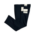 Perry Ellis Portfolio Pant Men's 32"x30" Modern Fit Flat Front Total Eclipse